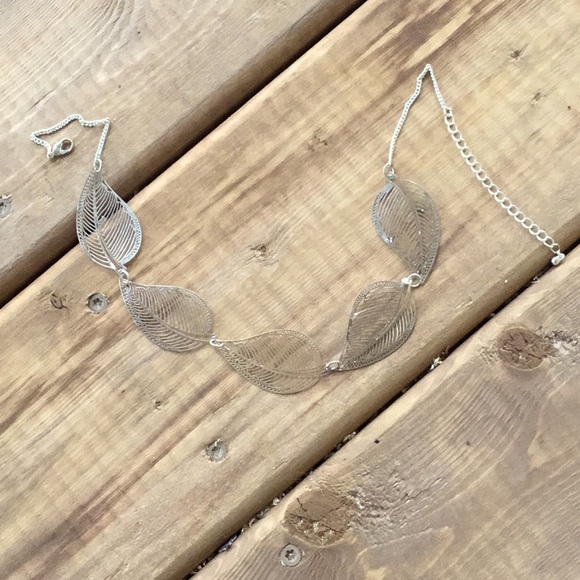 **SOLD**Cleo Leaf Necklace **Free with Purchase** - Picture 2 of 2